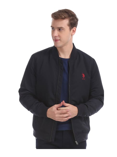 U S Polo Assn U.S. Polo Assn. Blue Regular Fit Jacket