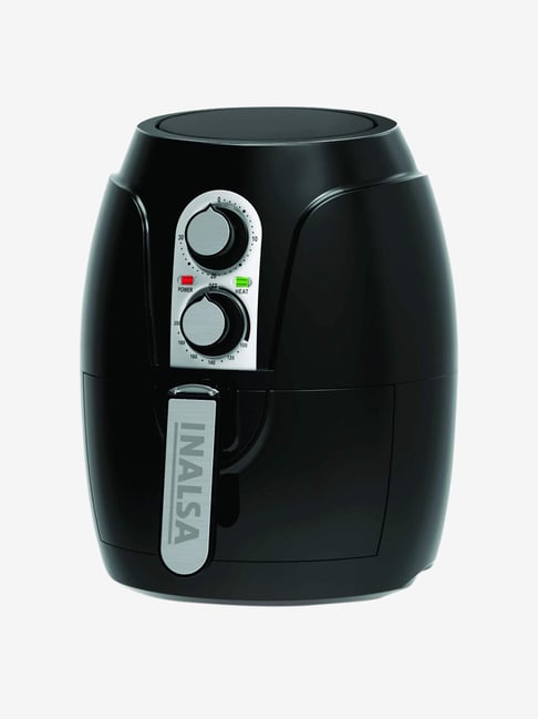Buy Inalsa Crispy Fry 2.3L 1200W Air Fryer (Black) Online At Best Price