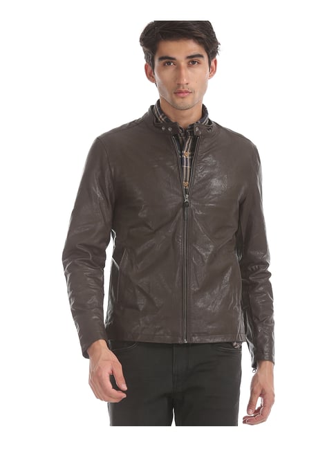 U S Polo Assn U.S. Polo Assn. Brown Regular Fit Jacket