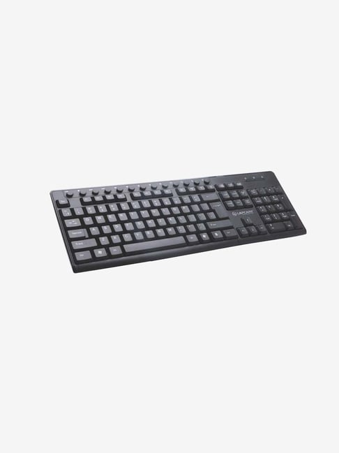 Lapcare USB Multimedia Wired Keyboard (E9, Black)