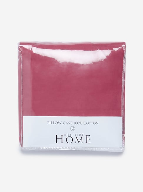 dark pink pillow cases