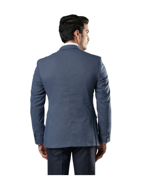 Buy Raymond Dark Blue Slim Fit Blazer for Men Online @ Tata CLiQ