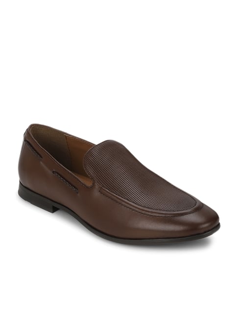 Red Tape Men's Teak Brown Formal Loafers