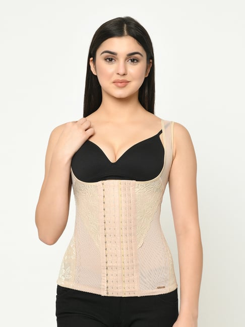 Da Intimo Beige Full Coverage Cami Shapewear