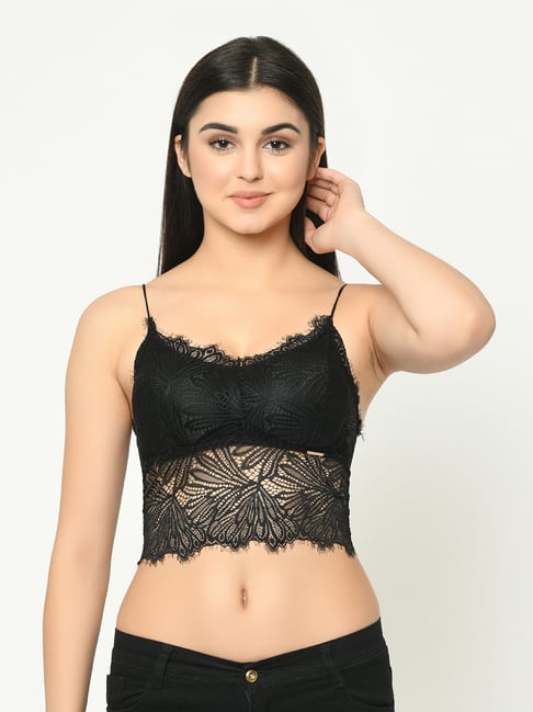 Da Intimo Black Non Wired Non Padded Bralette