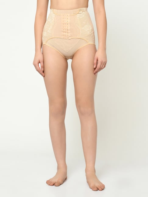 Da Intimo Beige Lace Panty Shaper-picture-28