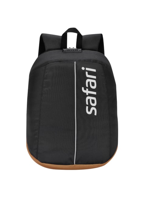 Buy Safari Vault 30 Ltrs Black Medium Rfid Laptop Backpack Online - Main Image