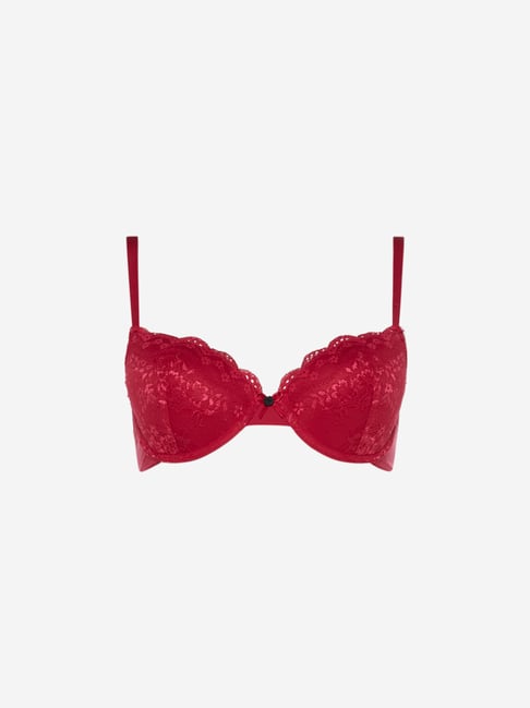 Buy Wunderlove by Westside Red/White Padded Bra Set of Two for Online @  Tata CLiQ