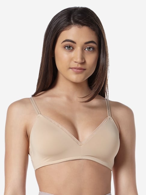 Buy Wunderlove by Westside Solid Beige Seamless Brief for Online @ Tata CLiQ