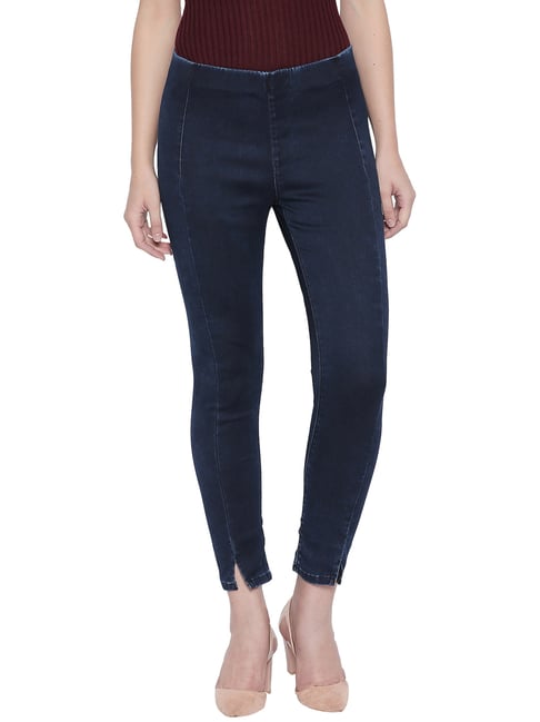 Spykar Indigo Blue Cotton Jeans