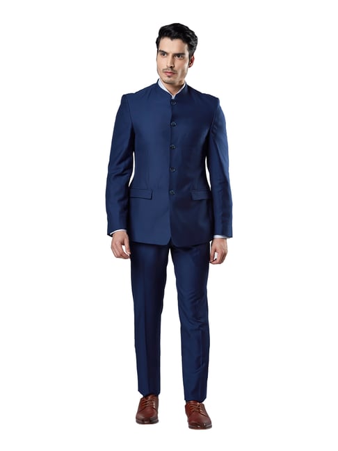 Navy blue raymond sales suit