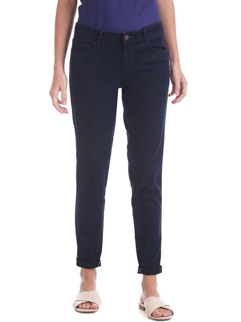 Buy Cherokee Indigo Blue Cotton Mid 