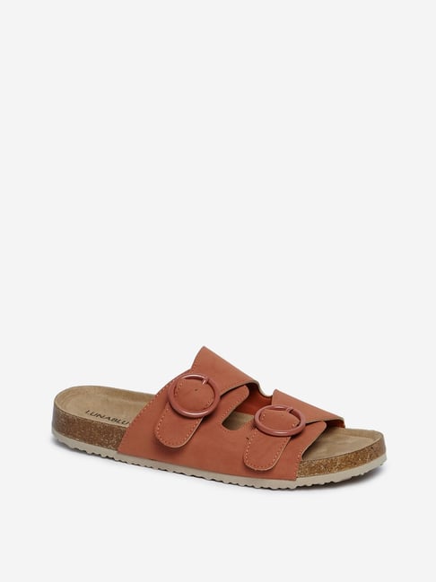 tan platform slides