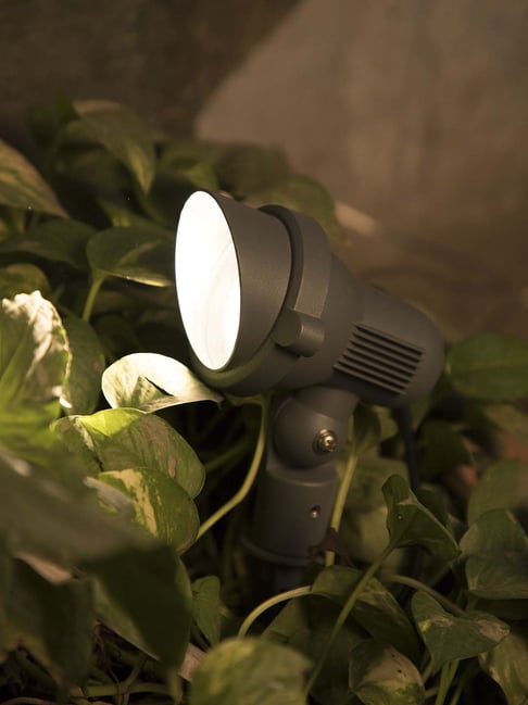 Fos Lighting Grey Sy Die Cast Hooded Outdoor Garden Fos Lighting Grey Sy Die Cast