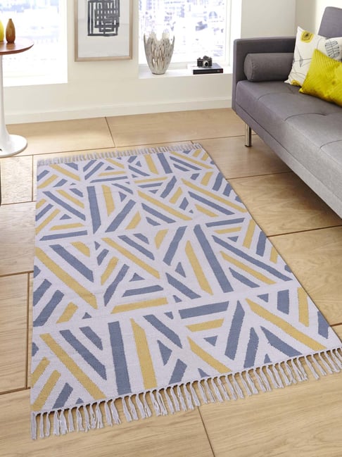 Pequra Multicolored Cotton Floor Covering Talia Rug