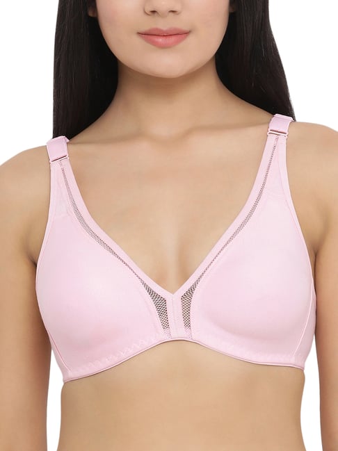 Clovia Pink Non Wired Non Padded T-Shirt Bra