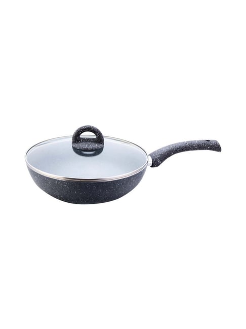 Wonderchef Grey Granite Range Wok Set of 1