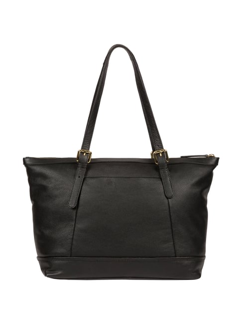 Buy Pure Luxuries London Couture Black Solid Medium Tote Handbag For ...