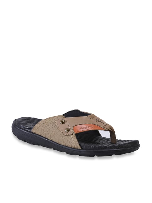 Buy Woodland Khaki Thong Sandals for Men at Best Price Tata CLiQ