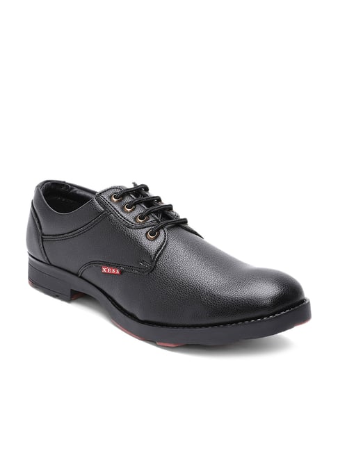 Id black derby shoes Clearance