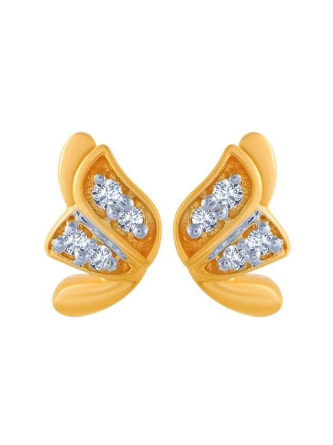P.C. Chandra Jewellers 18 kt Gold & Diamond Earrings-picture-19