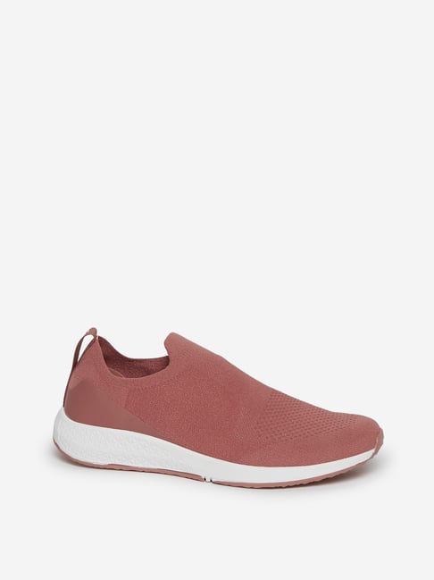 blush slip on sneakers