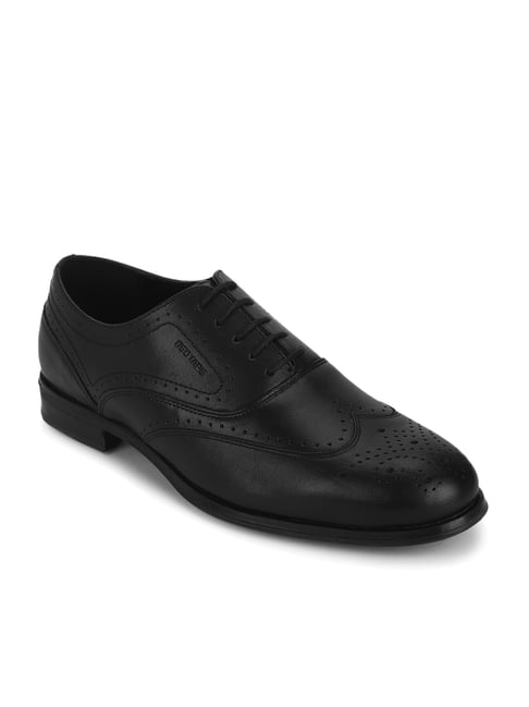 Red Tape Men's Black Brogue Shoes