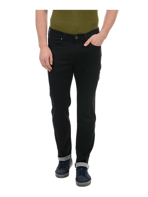 Pepe Jeans Black Mid Rise Jeans