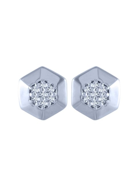 P.C. Chandra Jewellers 14 kt Gold & Diamond Earrings-picture-46