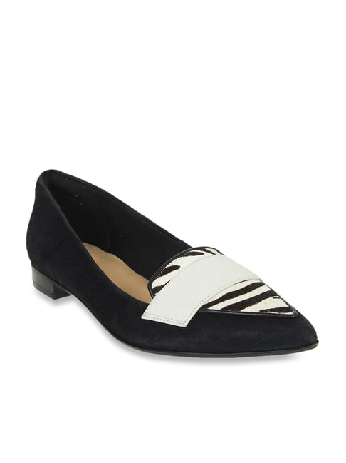clarks black loafers