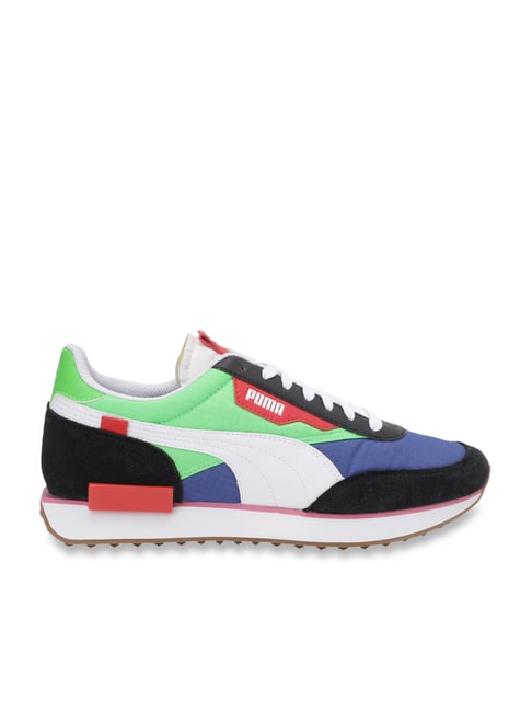 future rider game on men's sneakers