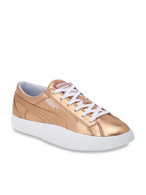 rose gold sneakers puma
