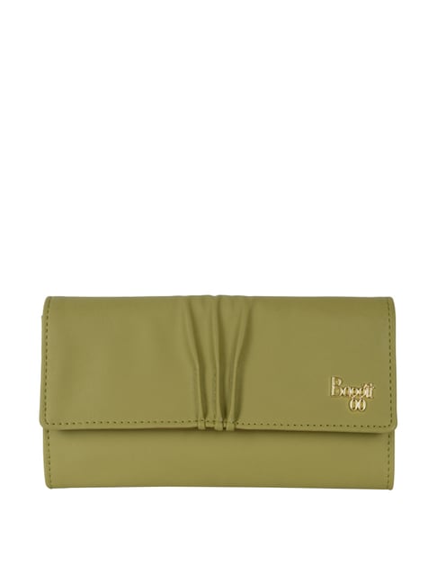 olive green wallets