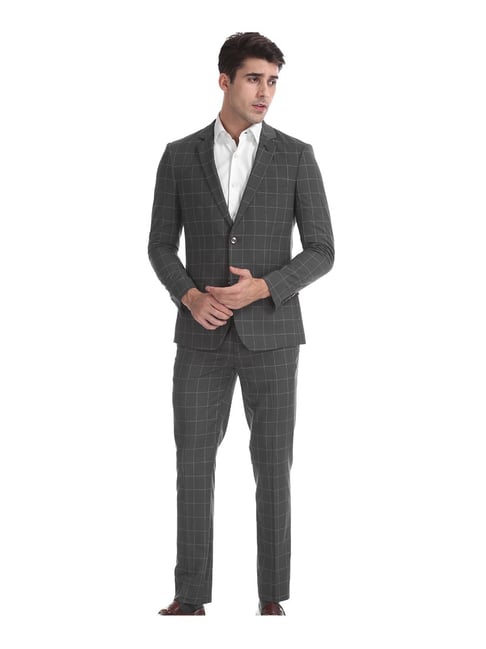 arrow grey suit