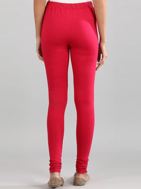 Buy Aurelia Pink Regular Fit Leggings for Women Online @ Tata CLiQ