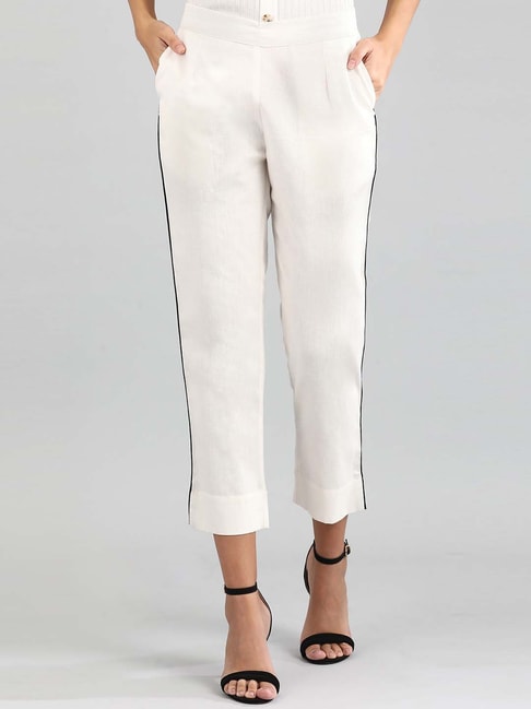 Buy Navy Slim Fit Trouser Pants Online  Aurelia