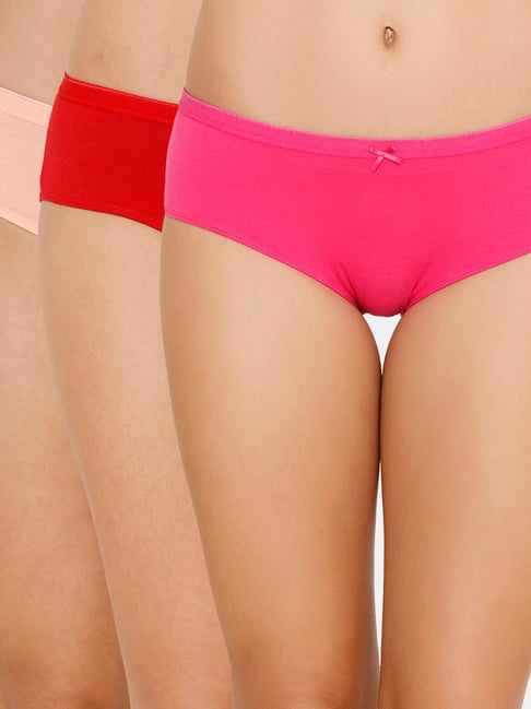 Buy Zivame Multicolor Cotton Hipster Panty (Pack of 3) for Women Online @  Tata CLiQ