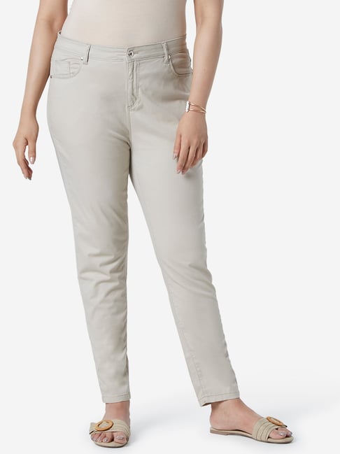 Gia Curve by Westside Beige Percy Jeans