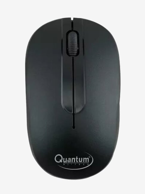 Quantum Wireless Optical Mouse (QHM271, Black)