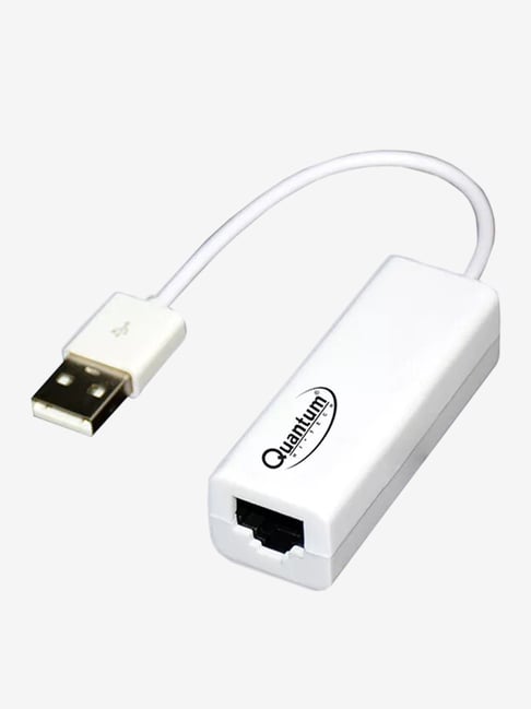 Buy Quantum USB RJ45 Lan Adapter (QHM8106, White) Online At