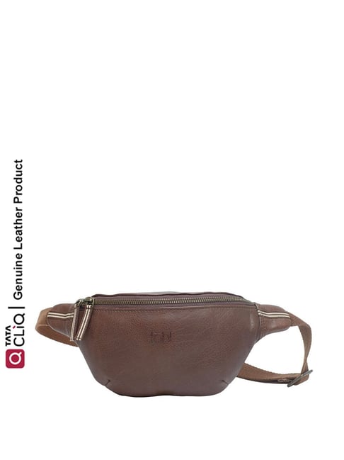 leather waist pouch for mens