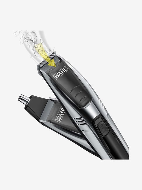 Wahl 9870-100 Cordless Vacuum Trimmer for Men (Black)