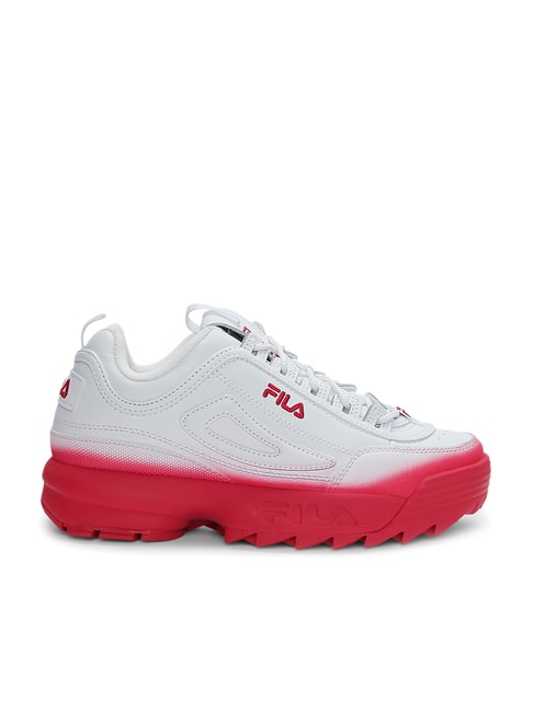 Buy Fila Dis. II White Sneakers for Women at Best Price @ Tata CLiQ