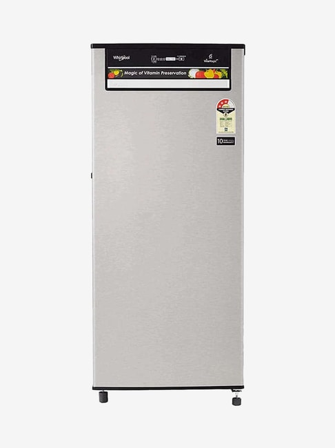 Whirlpool 200L Inverter 3 Star Direct Cool Single Door Refrigerator (Alpha Steel,215...