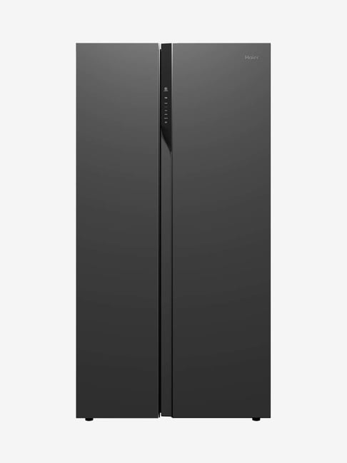 Buy Haier 570l Twin Inverter 2020 Frost Free Side By Side Refrigerator Black Steel Hrf 622ks Online At Best Prices Tata Cliq