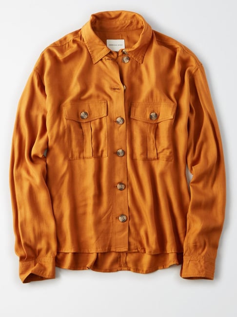 american eagle yellow top