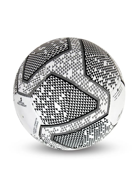 Nivia Black White Football Size 4