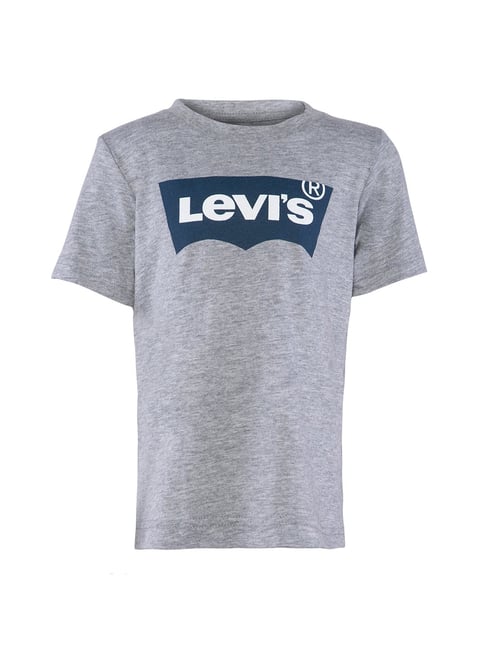 Buy Levi s Kids Grey Printed T Shirt for Boys Clothing Online Tata CLiQ