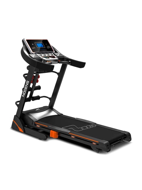 NODENS Fitness Black Motorised Treadmill (5.0 HP Peak)-NODENS-Footwear-TATA CLIQ