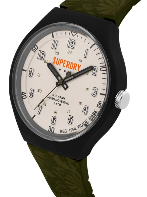 Superdry SYG225N Urban XL Tropic Camo Analog Watch for Men